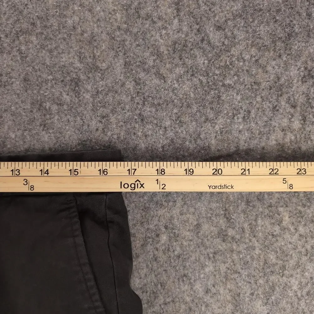Banana Republic Pants Mens 32x32 Black Aiden Chino Slim Fit Stretch Casual - Picture 4 of 9